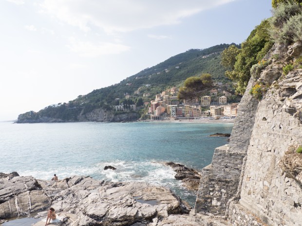 Vista su Sori da Bagni Sillo